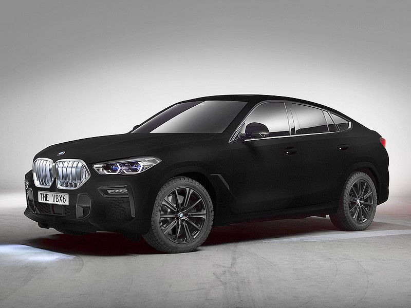 Nejčernější z černých BMW X6 Vantablack